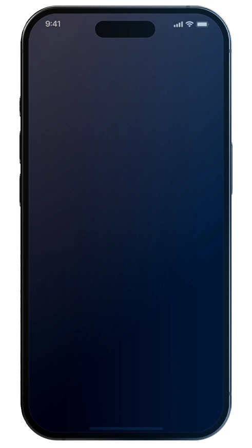 Mobile Handelsoberfläche von Uxaro Veni